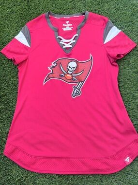 Fanatics NFL Tampa Buccaneers Lace-Up Women's Game Jersey Top
